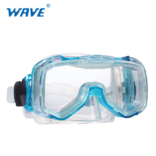 Logo bedrukking M-1312 Jeugd snorkel duikmasker