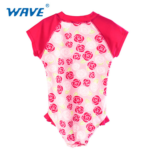 SW378 半袖キッズラッシュガード衣類 OEM