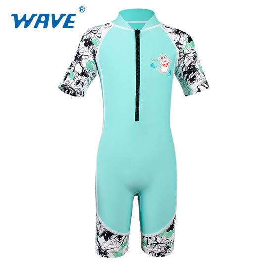 大量NSP7310B半袖子供用ラッシュガード衣料品工場