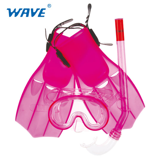 OEM MSF-1010S37F9C Snorkelmask för barn Snorkelfenor Set Factory