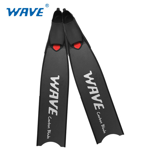 Bulk F-6877 Adult Long Carbon Fiber Snorkeling Diving Fins Supplier