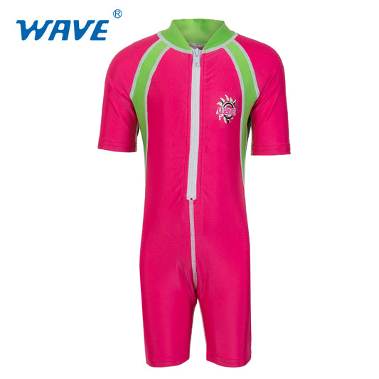 卸売NSP7397半袖子供用ラッシュガード衣類OEM