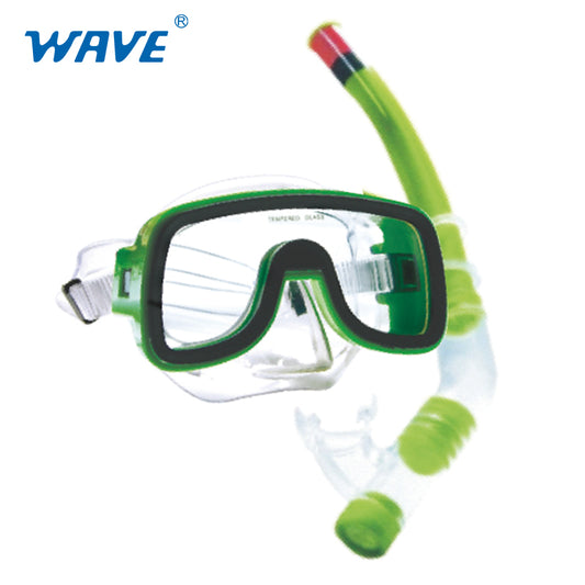 Leverancier van aangepaste MS-1319S6 Jeugd Snorkel Duik Combo Set