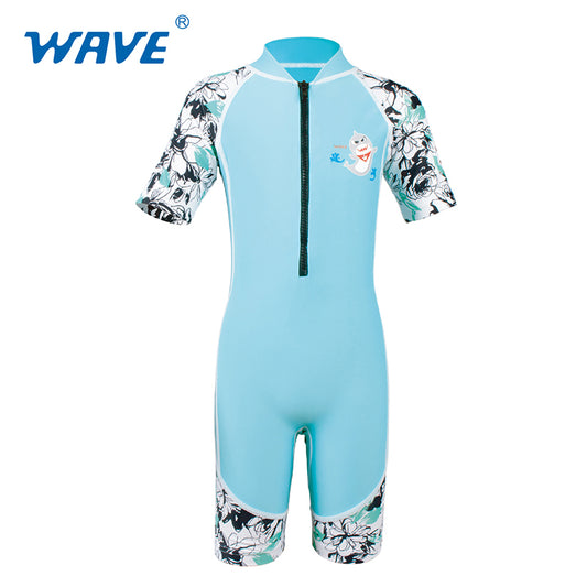 大量NSP7310B半袖子供用ラッシュガード衣料品工場