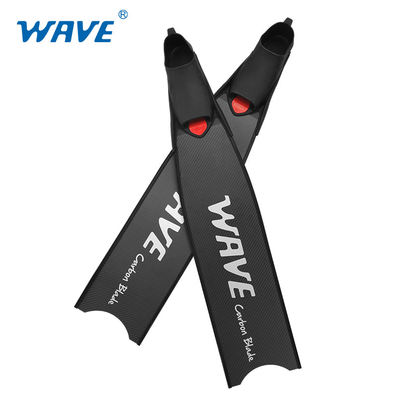 Bulk F-6877 Adult Long Carbon Fiber Snorkeling Diving Fins Supplier 2