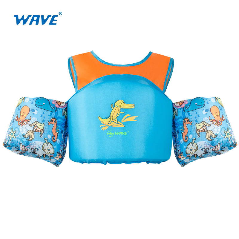 Bulk FSS2021B Kids Swim Paddle Jumper Float Suit Supplier 3