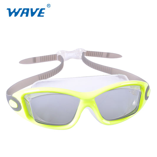 OEM M-1387 Stylish Anti-fog Adult Swimming Goggles Factory