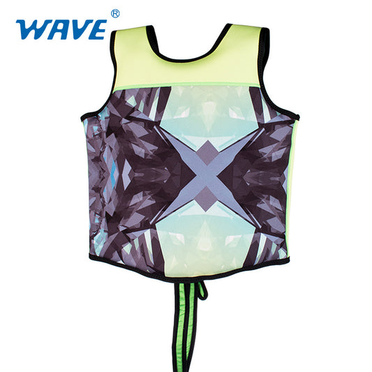 Toplu FSS8032 Neopren Çocuk Yüzme Ceketi Şamandıra Takımı Üreticisi