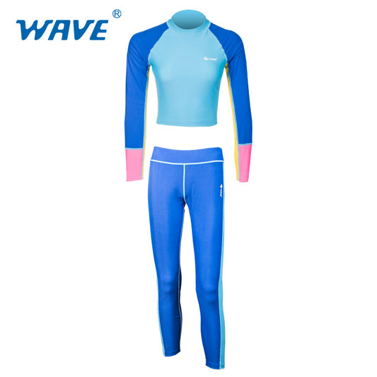 NSP1702 Abbigliamento Rashguard da Spiaggia per Adulti Donna all'Ingrosso