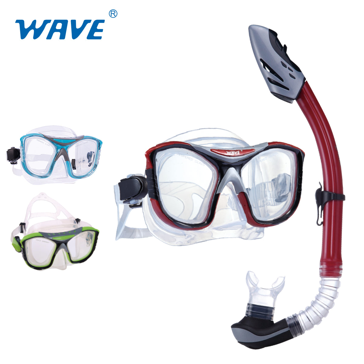 MS-1388S76 Volwassen Snorkel Duikmasker Snorkel Kits Fabriek