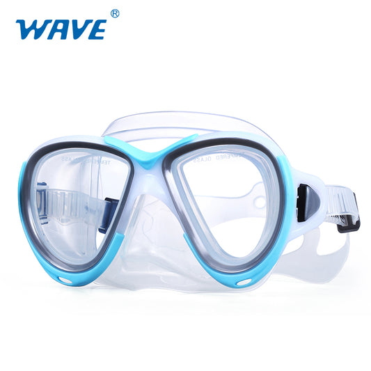 Diving Snorkeling Silicone Face Mask OEM / ODM