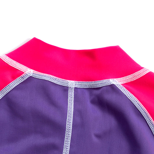 バルク NSP7330 半袖子供用ラッシュガード衣類 OEM