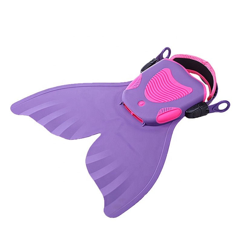 Serbest Dalış Çocuk Yüzme Denizkızı Kuyrukları Flipper Büyük Mono Paletler