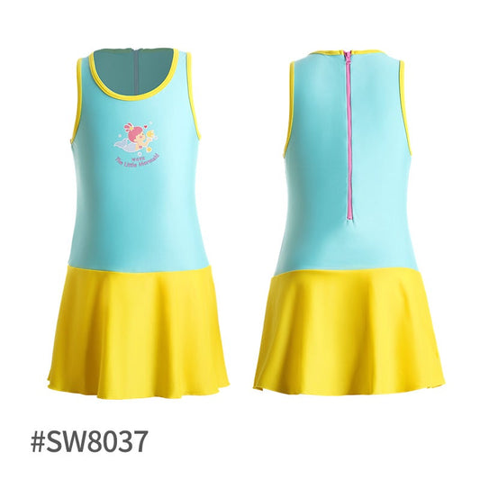 Children's Sleeveless Swimsuit freeshipping - wave-china