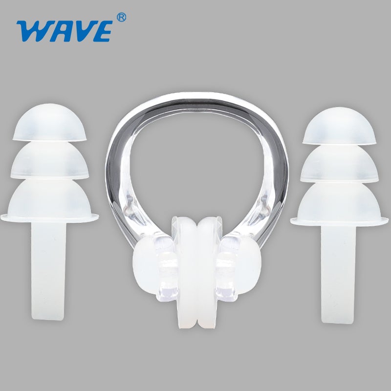 Wave Sport Silicone Nose Clip and Ear Plugs Sets freeshipping - wave-china