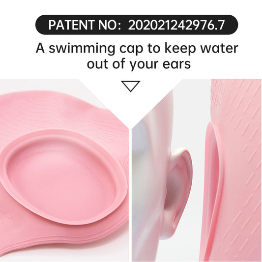 Προμηθευτής χονδρικής ODM Ear Protection Silicone Swim Cap Hat