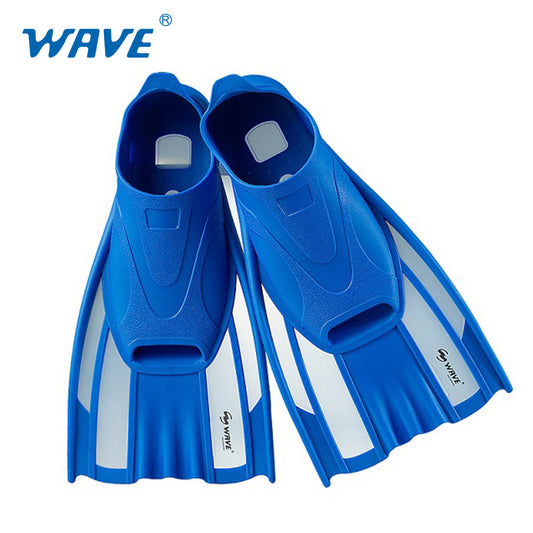 Svømmefinner i gummi for voksne med hel fotlomme