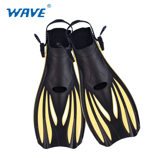 OEM ODM Snorkeling Gear Adult Adjustable Rubber Open Heels Scuba Diving Fins