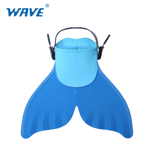 Freediving Kids Swim Mermaid Tails Flipper Big Mono Fins