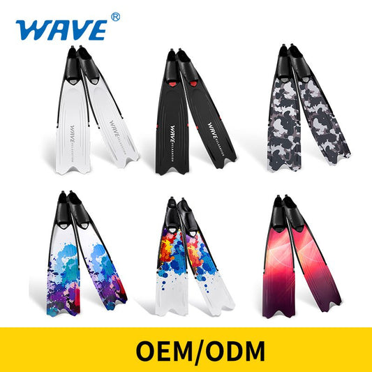 OEM Long Blade PP+POM spearfishing Diving Fins Supplier