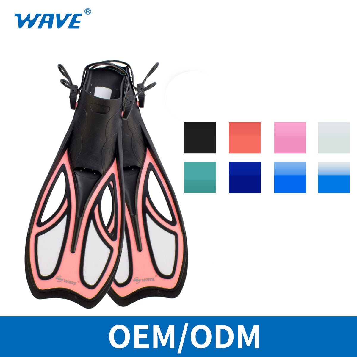 Accept Customized OEM ODM Snorkeling Diving Fins 4