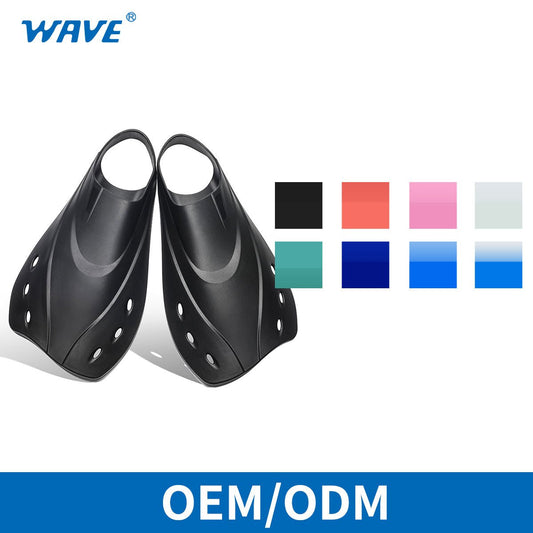 Professional Training Flippers Flexible Submersible Shoe S-XL Swimming Fins Silicone Snorkeling Diving Fins Submersible Foot