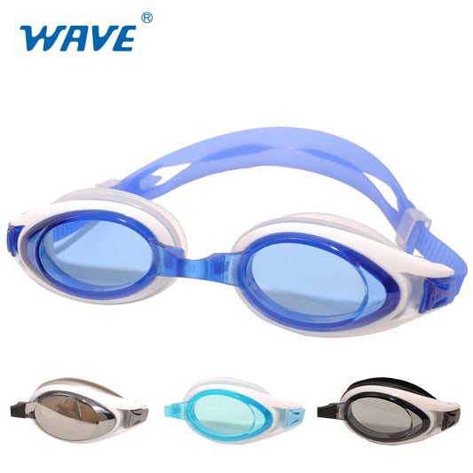 ODM OEM Swimming Goggles Antifog Prescription Myopia Silicone Mirrored