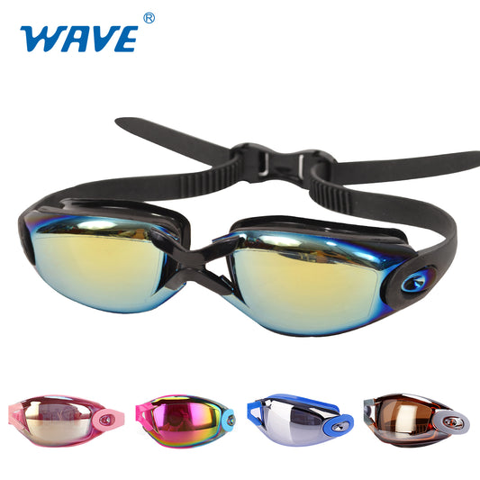 Wholesale Waterproof Adult Swim Races Swim Goggles Anti-fog