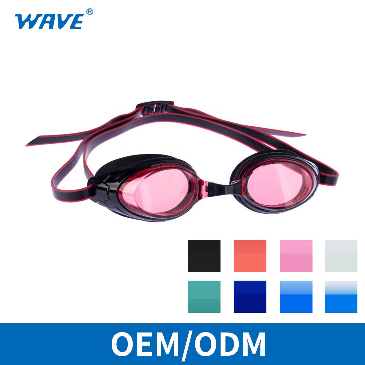 Vattensport Humaniserade simglasögon Anti-dimma leverantör