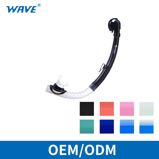 Engros Sikkerhet Praktisk dykking Silikon Snorkel tube