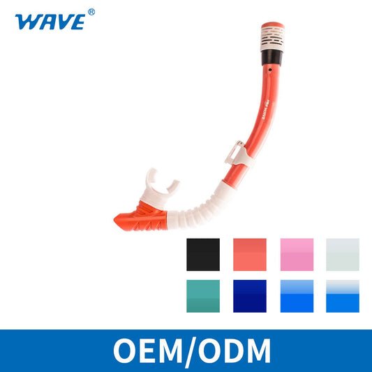 Swimming Snorkel Adults Silicone Professional Breath Tube Snorkeling Natacion Mergulho UnderwaterTube Equipment