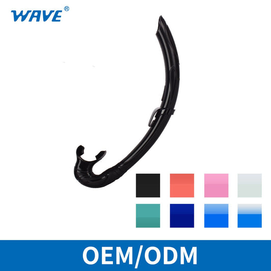 스쿠버 다이빙 맞춤형 실리콘 스노클 튜브