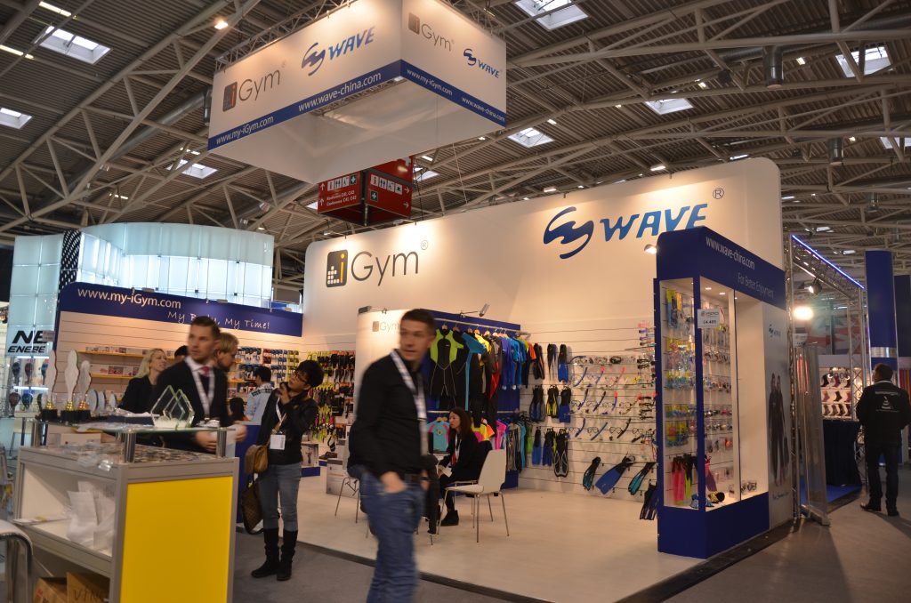 Wave exhibited at 2016 Germany ISPO