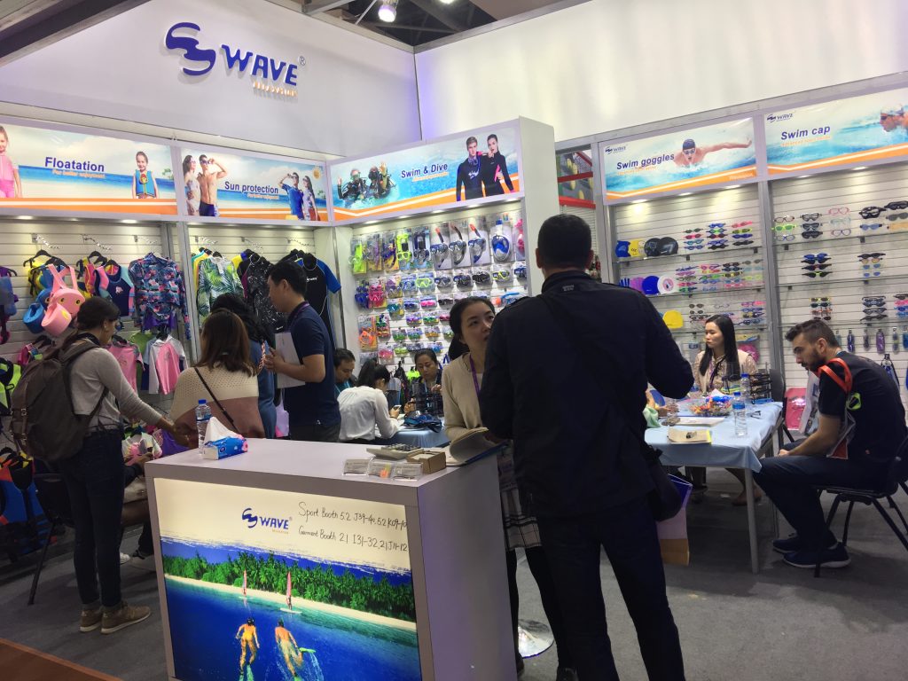 Wave exhibited at the 124th Canton Fair