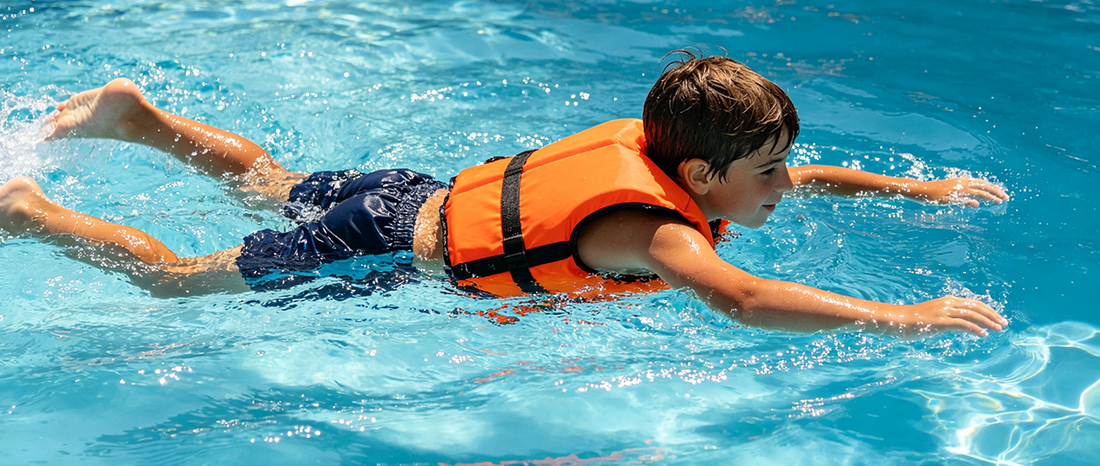 Swimming vest (buoyancy vest) manufacturing process
