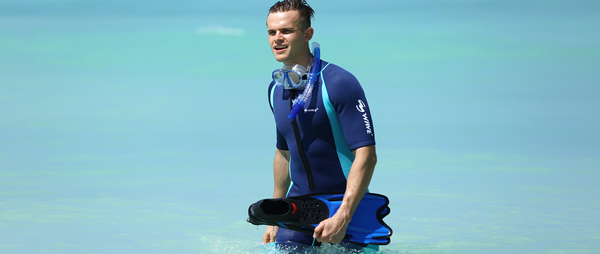 What are the advantages of the  full-foot snorkeling fins