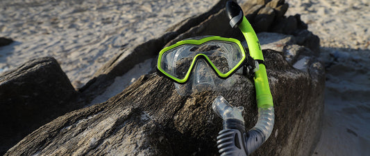 What are the benefits of dry snorkeling when used on the water surface