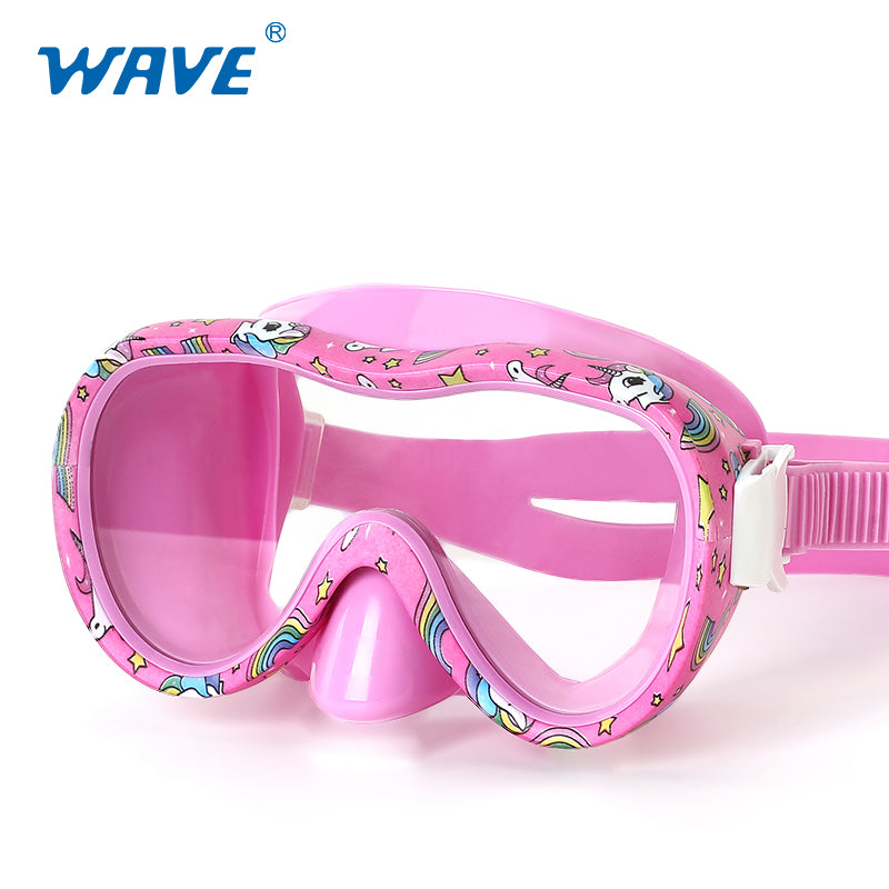 Custom Logo M-1415 Youth Snorkeling Diving Mask