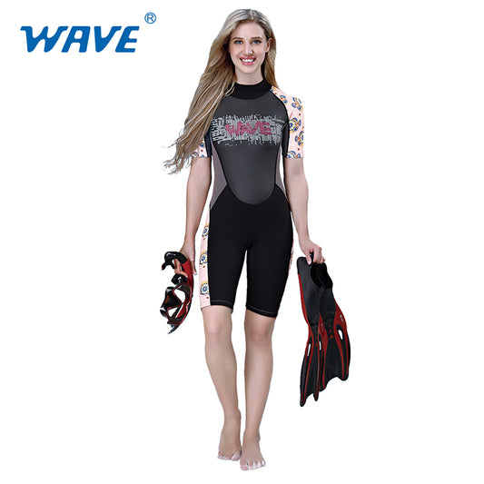 Custom NSP1791 2MM Women Surfing Diving Wetsuit Factory