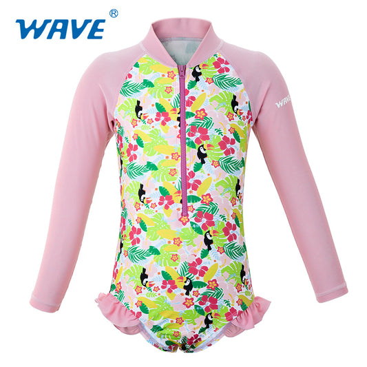 Bulk NSP2094 Long Sleeve Kids Rashguard Clothing Wholesale