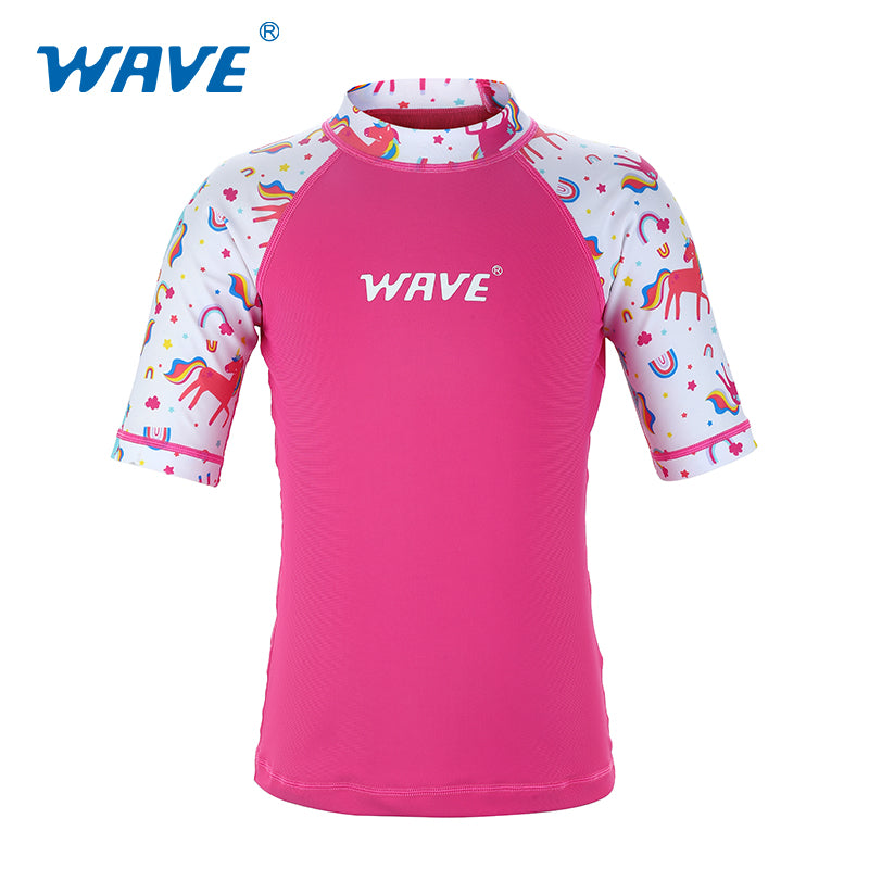 NSP2086 Short Sleeve Kids Rashguard Clothing Manufacturer