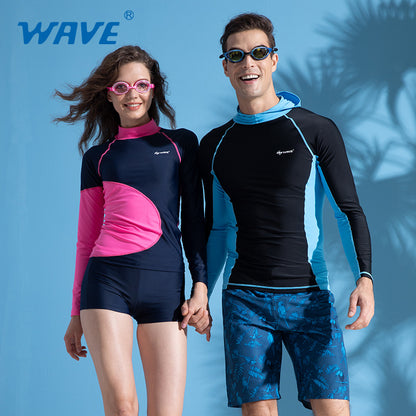 OEM ODM NSP8011 Beach Adult Rashguard Clothing Factory