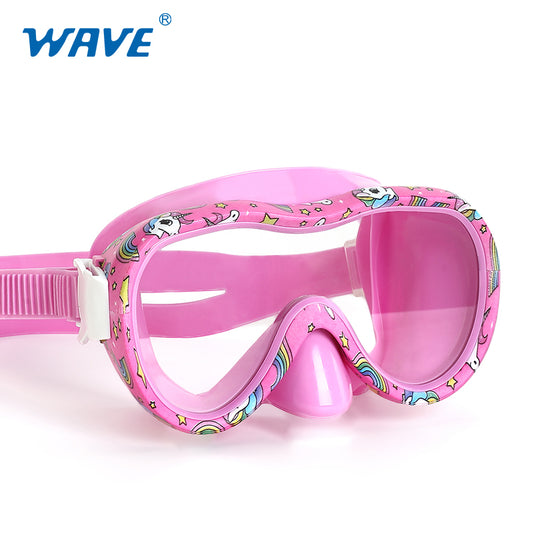 Custom Logo M-1415 Youth Snorkeling Diving Mask