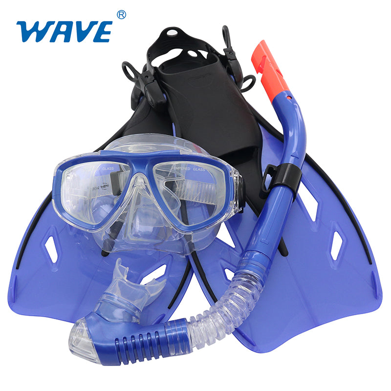 OEM MSF-1359S40F58 Adult Snorkeling Mask Snorkel Fins kits Factory