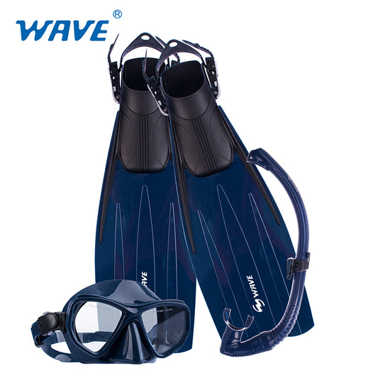 MSF-1383S60F66 Adult Diving Mask Snorkel Fins Combo Set Manufacturer