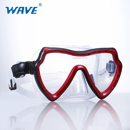 OEM Bulk M-1393 Adult Wider Vision Diving Mask