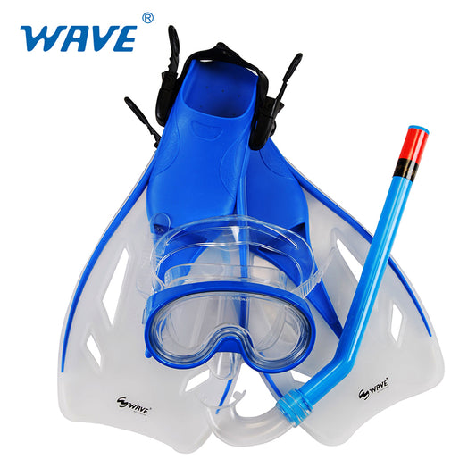 Wholesale MSF-1010S37F58 Adult Snorkeling Mask Snorkel Fins kits Factory