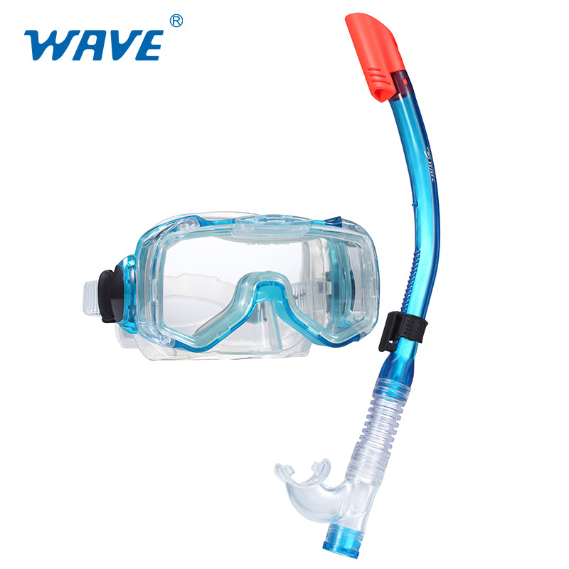 OEM ODM MS-1312S38 Youth Snorkeling Mask Snorkel Set Wholesale