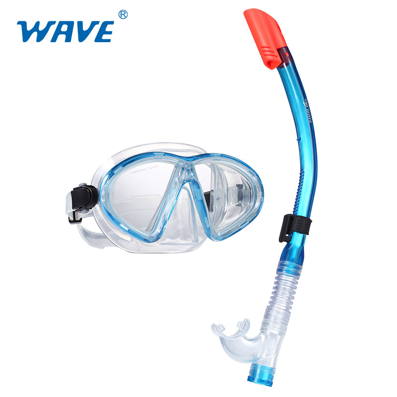 OEM MS-1341S38 Adult Snorkeling Diving Mask Snorkel Kits Manufacturer