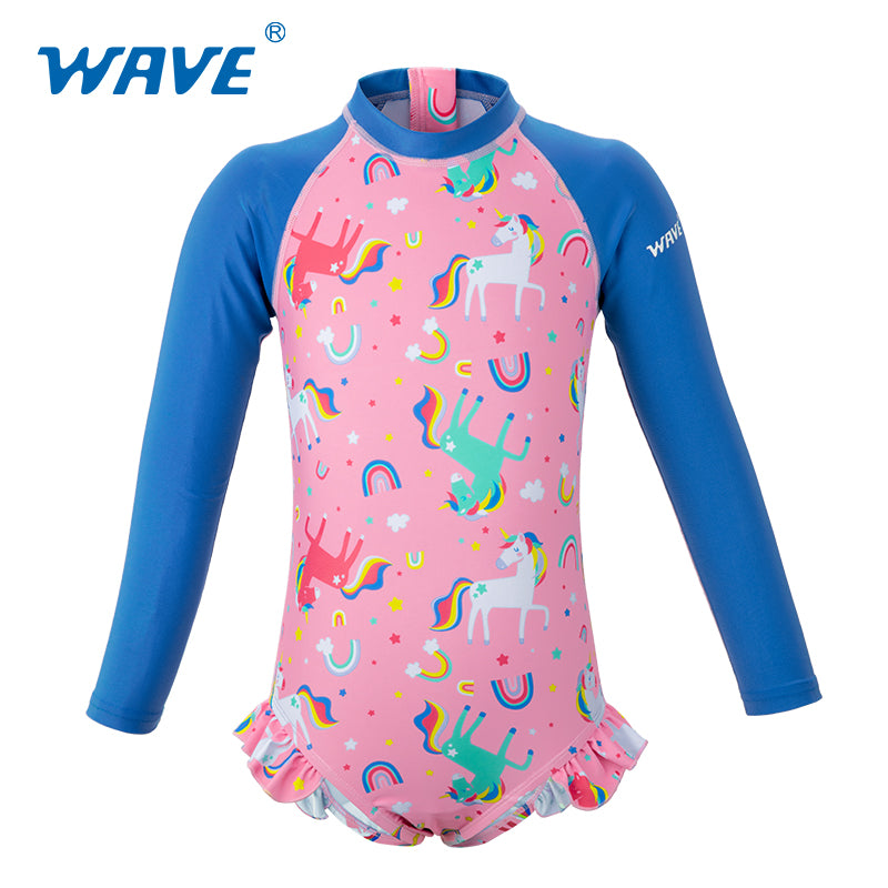 OEM ODM NSP2095 Long Sleeve Kids Rashguard Clothing Wholesale